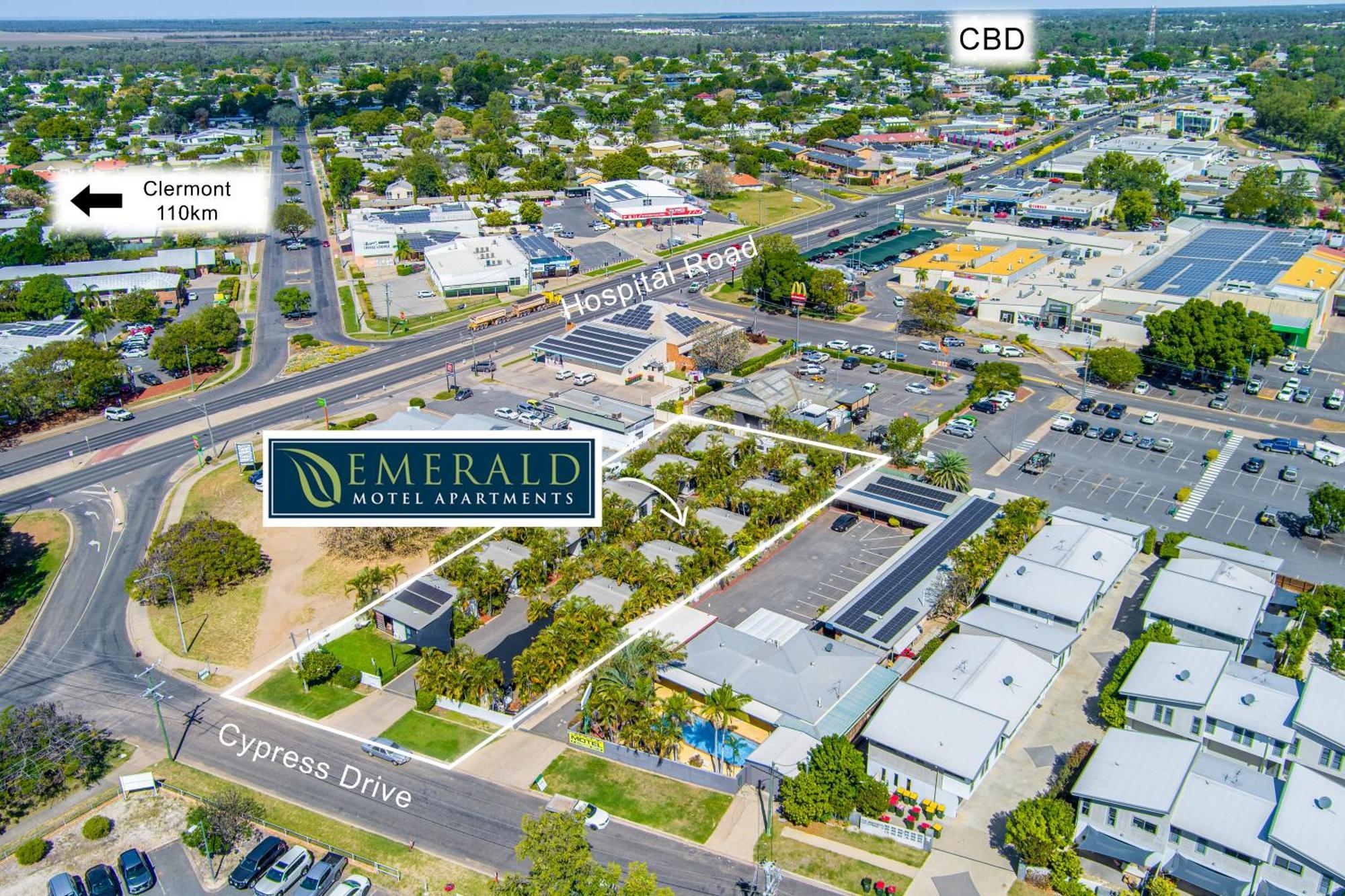 Emerald Motel Apartments エクステリア 写真